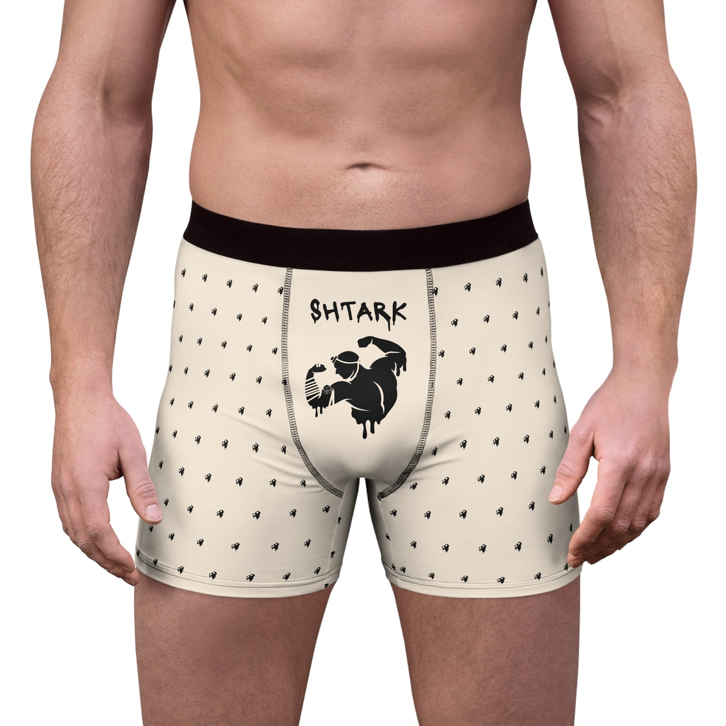 SHTARK Men's Graffiti Boxer Briefs